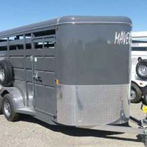 MegaHitch Lock protects your horse trailer from theft.